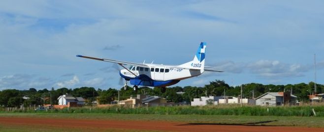Canarana passa a ter voo comercial para Cuiabá