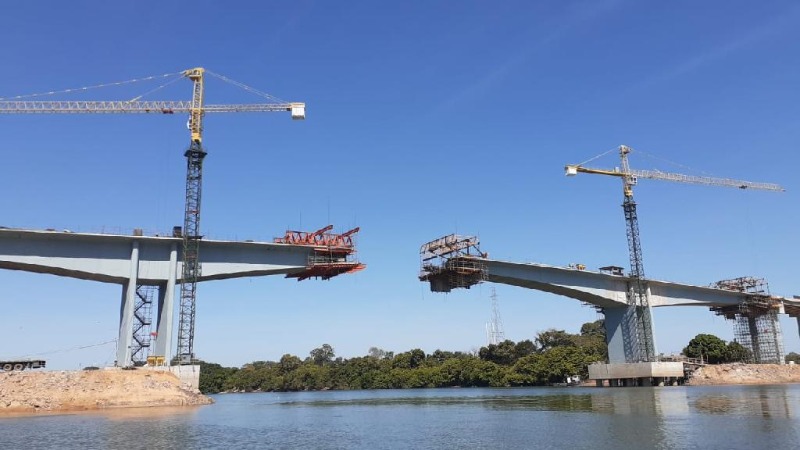 Ponte sobre o rio Canoinhas é liberada parcialmente na BR-280 - Diário da  Jaraguá