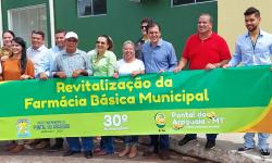 Farmácia Básica é revitalizada em Pontal do Araguaia VEJA VÍDEO