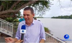 Deputado Juarez Costa destaca beleza do Rio Araguaia e orla turística que será construída em Araguaiana-MT